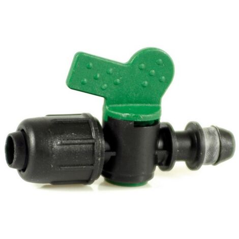 50PZ RACCORDO PER TUBO POLIETILENE VALVOLA A INNESTO Ï mm. 16