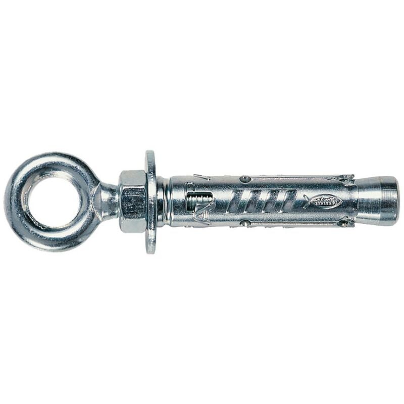 50pz Tassello Acciaio con Occhiolo ''Ta M-O'' Ta M...