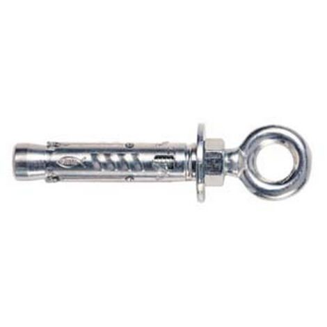 50PZ TASSELLO ACCIAIO OCCHIOLO CHIUSO "TAM" mm8 MA x mm56 foro occhio mm12
