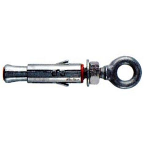 50PZ TASSELLO ACCIAIO OCCHIOLO "SLM" SLM 6 MA occhiolo foro occhio mm10,5