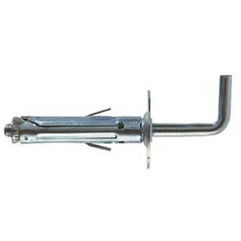 50PZ TASSELLO IN ACCIAIO CON GANCIO LUNGO "SBS" - SBS 9/6 ø mm.9x45 gancio mm.22