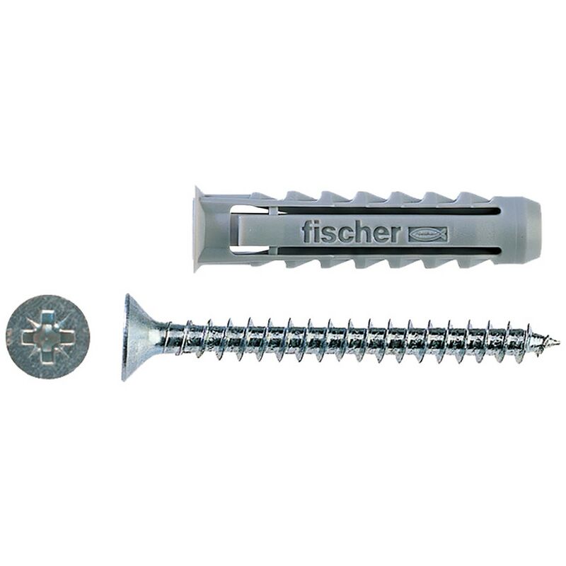 Fischer - 50PZ tassello nylon con vite ''sx-s'' sx...