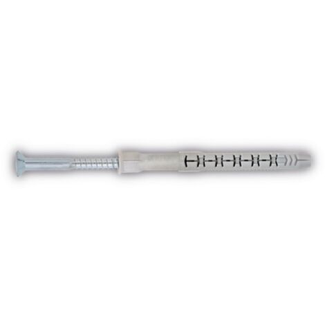 50PZ TASSELLO NYLON PROLUNGATO 'X5' mm 10 x 115 vite 7 x 120 fiss. 45mm