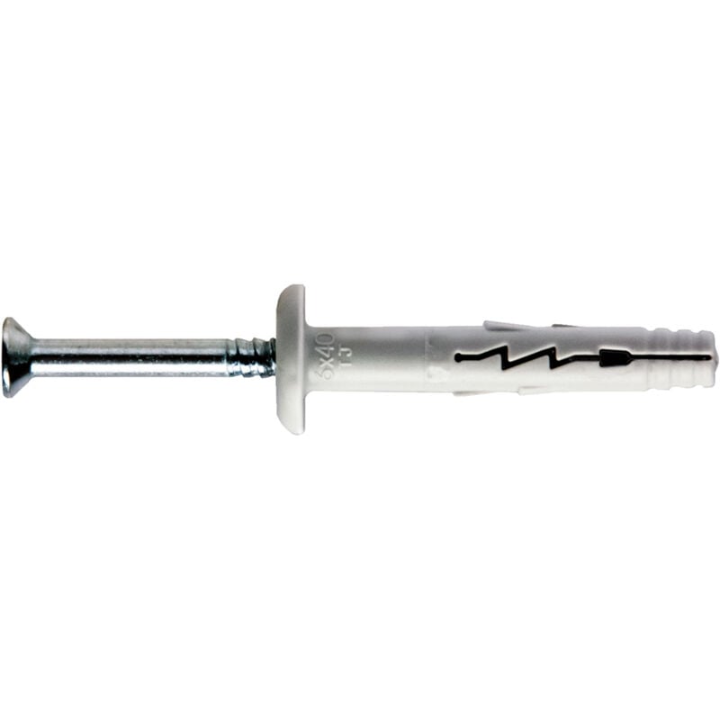 GEB - 50PZ tassello nylon 'turbo jet' TJ6-55B 6 x