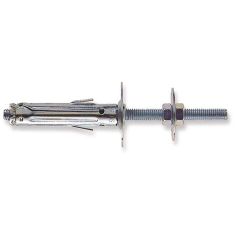 50PZ TASSELLO SBS 9/5 CON DOPPIA VITE M5 50 PZ. mm. 9x45