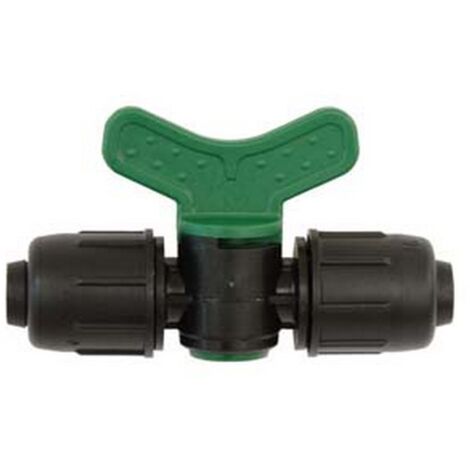 50PZ VALVOLA CILINDRO CON ATTACCHI RAPIDI IN POLIPROPILENE - ø mm.16x16