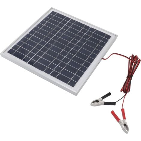 ZOTERNEN 50W 18V Solarpanel Photovoltaik Solarmodul Monokristalline Solarzelle Ideal für Wohnmobil Gartenhaus Boot