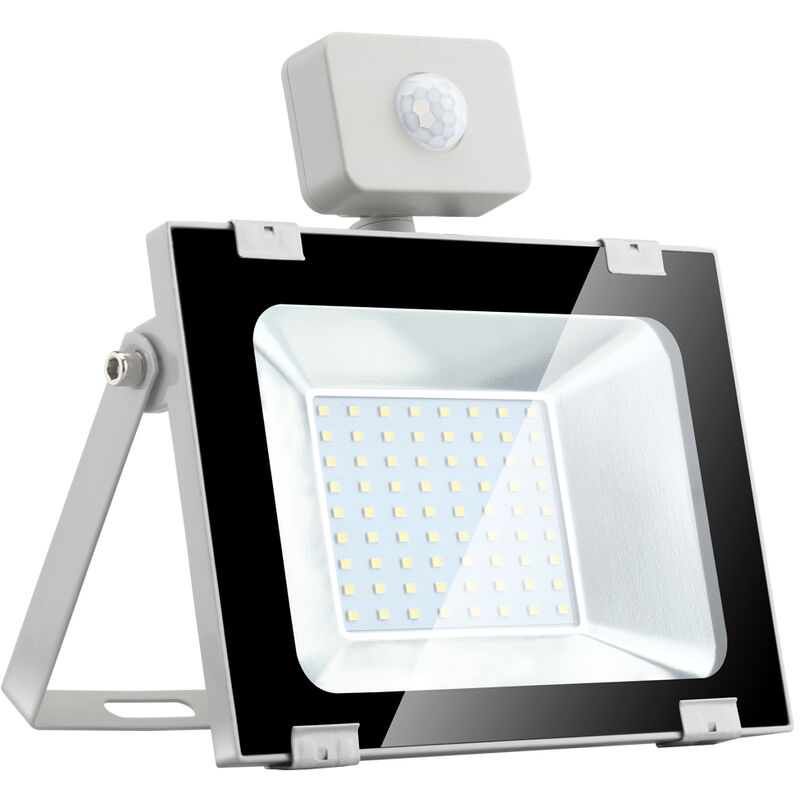 Flood Light With Induction 5Th Generation UltraThin Cold White 100W