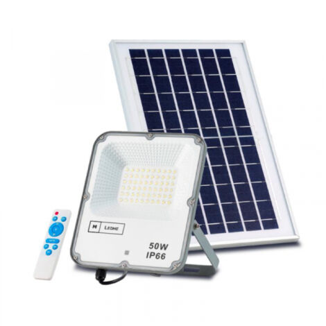 50W LED Solar Flutlicht mit Fernbedienung LM6851/LM6521 LEDME