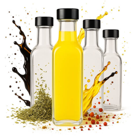 50x Botella MARASCA 100ML TAPA GPI PARA Botellas de Vino MOONLIGHT