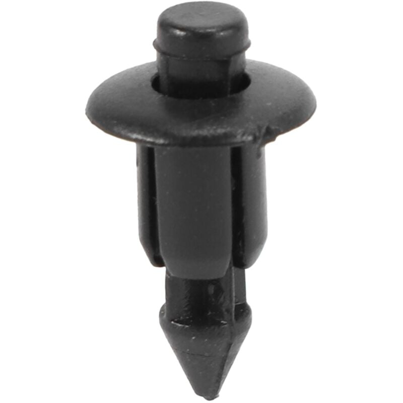 Image of Tlily - 50x Kunststoff Niet Bike Verkleidung Trim Panel Fastener Clips 6mm für Schwarz