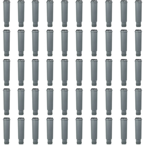50x Trade-Shop Wasser-Filter für Krups Espresso Master EA8808 EA880810 Latt'espress Silver Quattro Force EA82fe EA82fe10 Kaffeevollautomaten / Filterpatrone