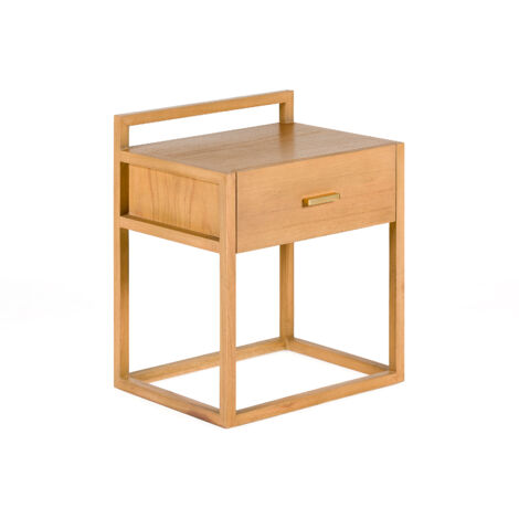 50x40x60 natürlicher Holzholz- / Nachttische für alle Stile, um zu Hause eine Note zu verleihen