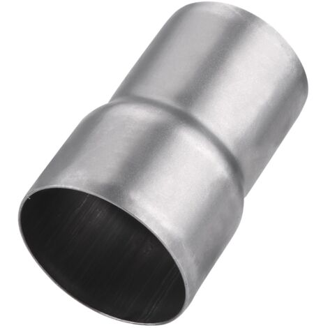 51 mm auf 60 mm Motorradauspuffrohr-Adapter Reduzierstück Schalldämpferverbinder Edelstahl