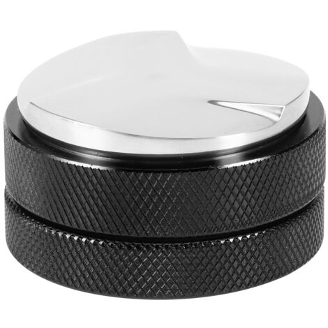 51-mm-Kaffeetampfer mit 3 geneigten Sockeln, Dosierer und höhenverstellbarem Edelstahl-Nivellierfuß