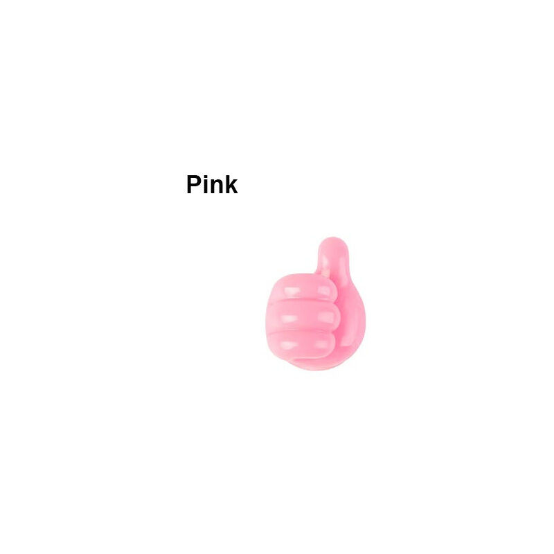 5/10/20Pcs Silicone Thumb Wall Hook gestione dei