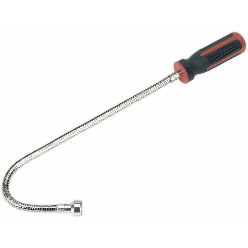510mm Flexible Magnetic Pick Up Tool - 3kg Weight Limit - Chrome Plated Shaft