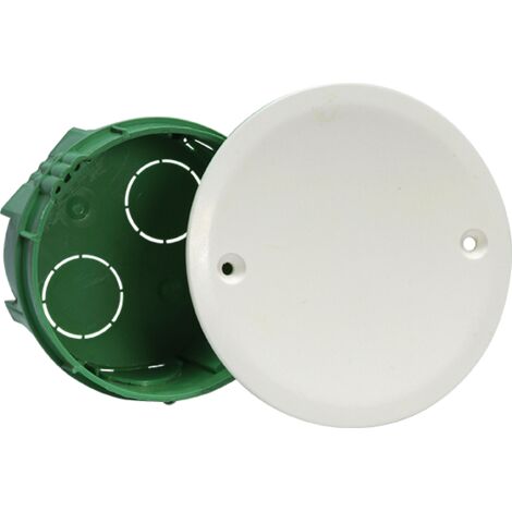 51101 Eur'ohm Boite De Dérivation Encastrée D60 P40 Pour Maconnerie