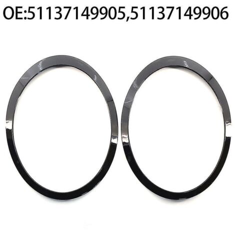 51137149905 51137149906 Cadre de phare, anneau de garniture de phare, automobile pour S R56 R57 R55 2007-2015--