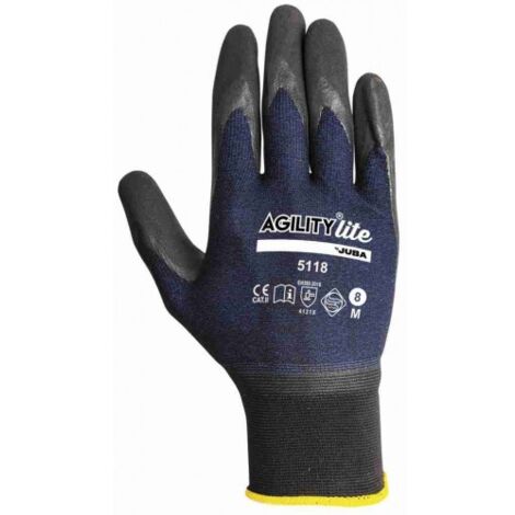 5118/9 GUANTE NYLONÂ®/ELASTANO RECUBIERTO DE NITRILO FOAM NFT. SIN COSTURAS. PUÃ‘O-JUBA