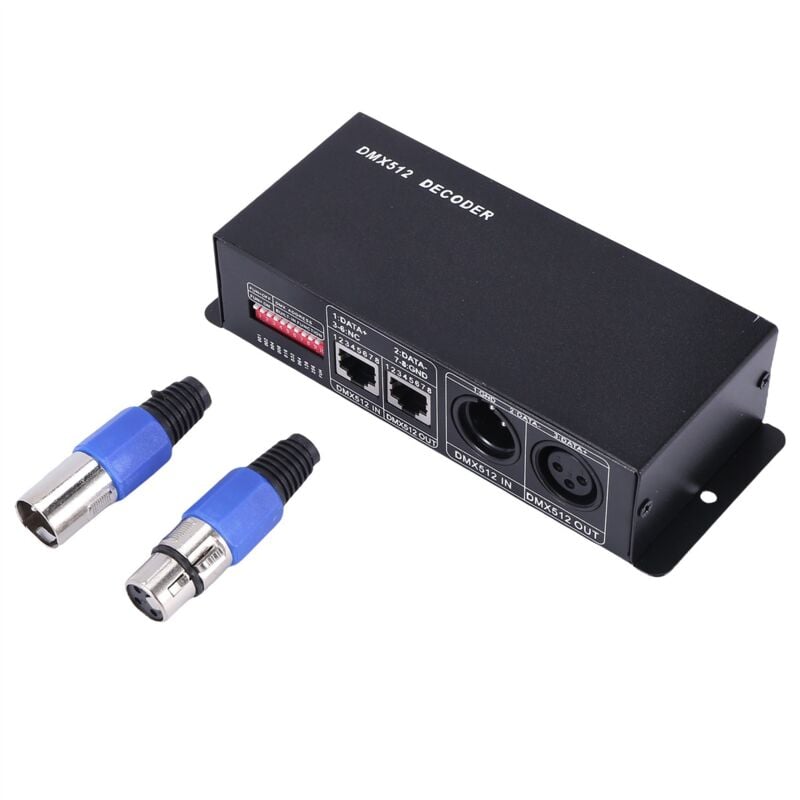 Image of Tlily - 512 Controller Led Decoder 4Ch x 8A Driver a 4 Canali Rgbw Tape Dc 12V - 24V