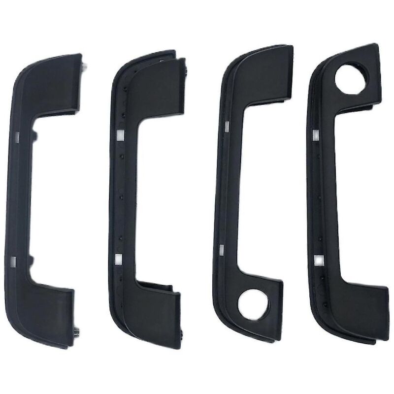 Fei Yu - 51218122441 51218122442 Lot de 4 couvercles de poignée de porte avant et arrière de voiture avec joint pour E36 E34 E32 Z3 3 5 7