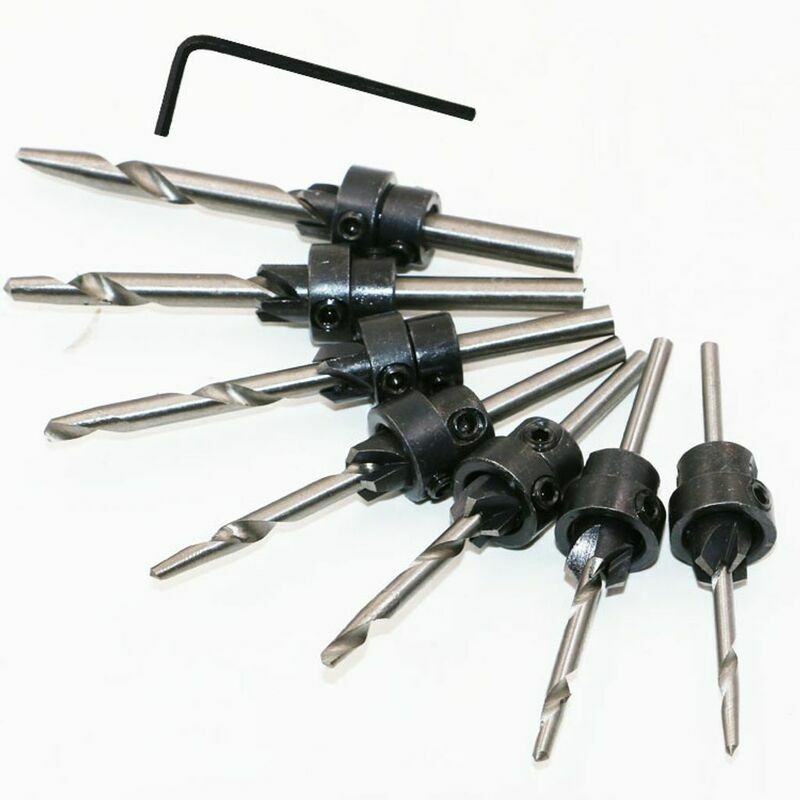 513190 8 Piece Softwood Drill Bit Set 7 Bits