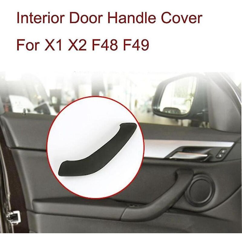 51417417513 Garniture de couverture d'accoudoir de poignée de porte intérieure gauche droite de voiture pour- X1 X2 F48 F49 F39 2016