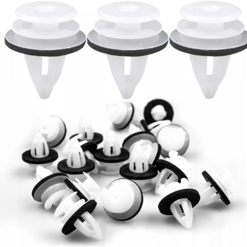 Cyslmuk - 51418224768 Fit for bmw E46 E53 E90 Car Door Panel Fastener Buckle,100 Pcs