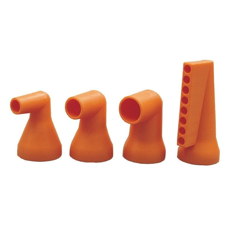 Loc Line 41474 1/4 90DEG Nozzle Kit (Pk-4) - Orange