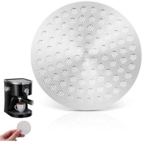 51mm espresso round screen, 1.1mm thick, reusable stainless steel filter for espresso portafilter (51mm)