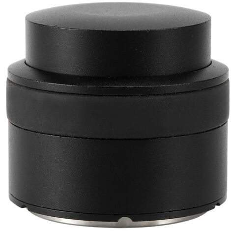 51mm Stainless Steel Coffee Power Tamper Distributor Leveler Tool Coffee Making Accessory Black