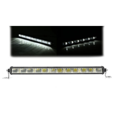 52 См LED Лед Бар с Насоченa SPOT Светлина, Три Функции, Е-Mark, 60W, 4800lm, 12V-24V, Автомобил, АТВ, Джип, 4х4, SUV, O