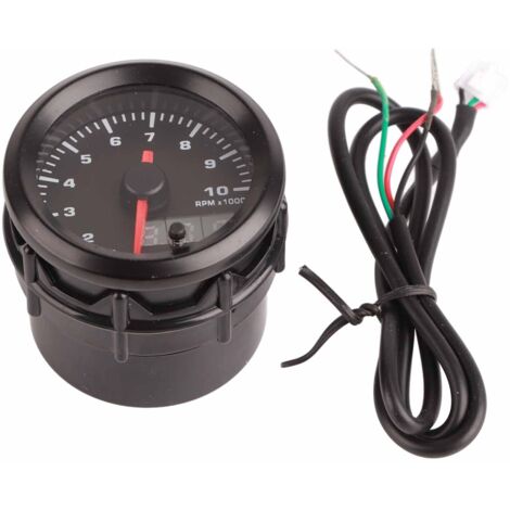 52-mm-LED-Tachometer und Drehzahlmesser – 7 Farben, 2 Zoll