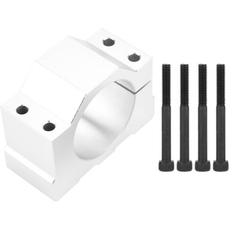 52-mm-Montagehalterung für CNC-Fräsmotoren aus Aluminium, inklusive Schrauben und Klemme