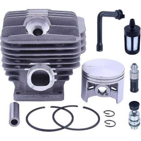 52 mm MS460 Kit de piston de cylindre pour les pièces de rechange de tronçonneuse Stihl 046 MS460 avec valve de décompression Filtre de conduite de mazout 1128120 1217