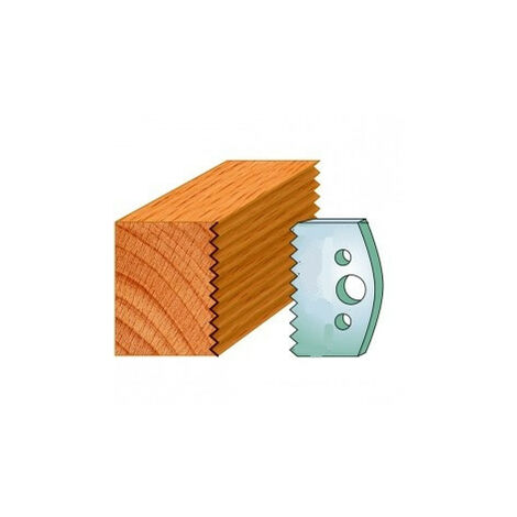 524 : Jeu de fers enture 5 mm ( 50 x 4 mm ) porte outils toupie