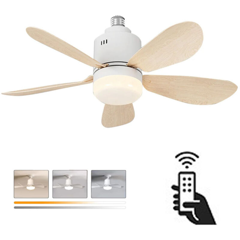 52.5 cm Multifunction Ceiling Fan - Light and Ventilation - Smart Control - Energy Saving