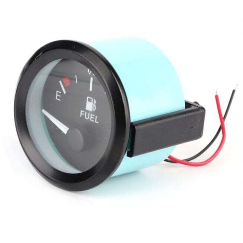 Image of 52mm Universal Auto Tankanzeige LED Digital E-1/2-F Reichweitenmesser mit Kraftstoffsensor