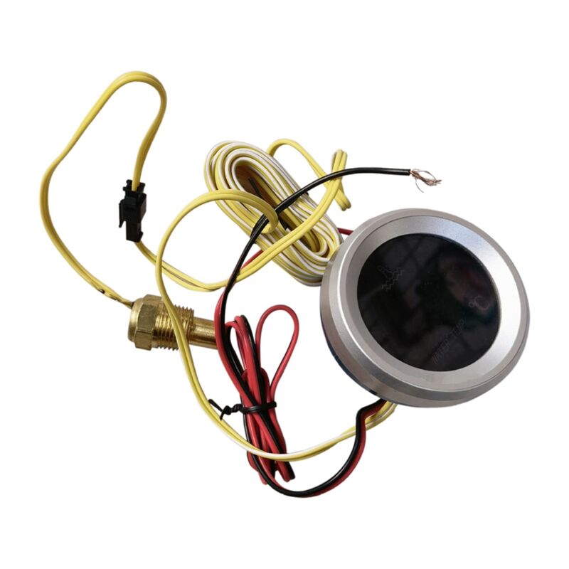 Image of Tlily - 52mm Wassertemperaturanzeige Auto Digital Meter LED-Anzeige mit Sensor Alarmfunktion