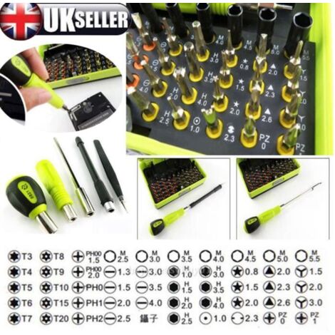 53 en 1 Tournevis Torx Precision Multi-Bit petite pince Ensemble Kit Outils PC Ordinateur Portable Téléphone