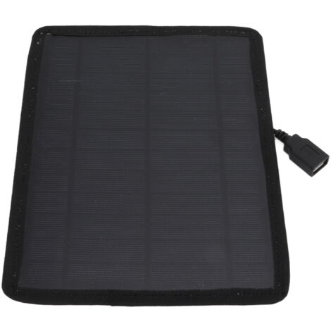5,3 W 6 V USB monokristallines Solarpanel in Tarnfarben für Outdoor-Reisen mit Akkuladegerät
