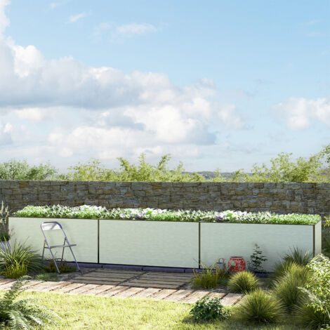535 x 150 x 77 cm Hochbeet KINGSIZE Daniela, Aluminium eloxiert