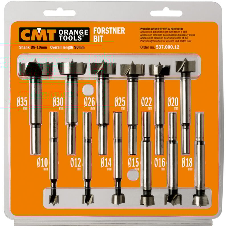 CMT - 537.000.12 coffret 12 pcs. m. forstner
