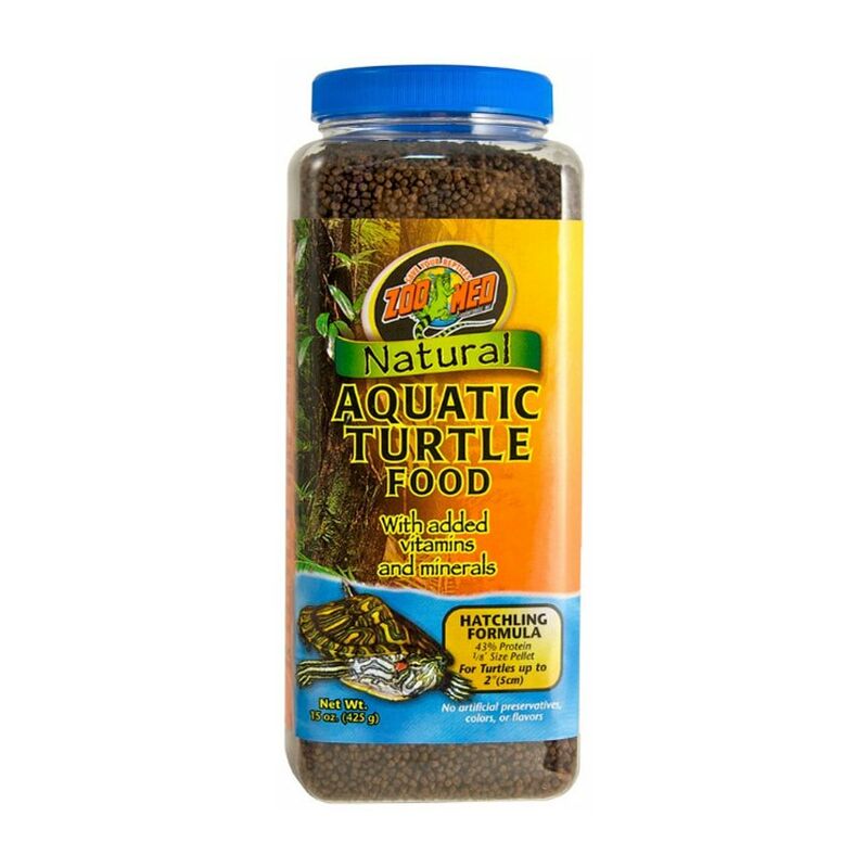 312 g: Nourriture pour bébés tortues - Micro granulés naturels pour tortues aquatiques