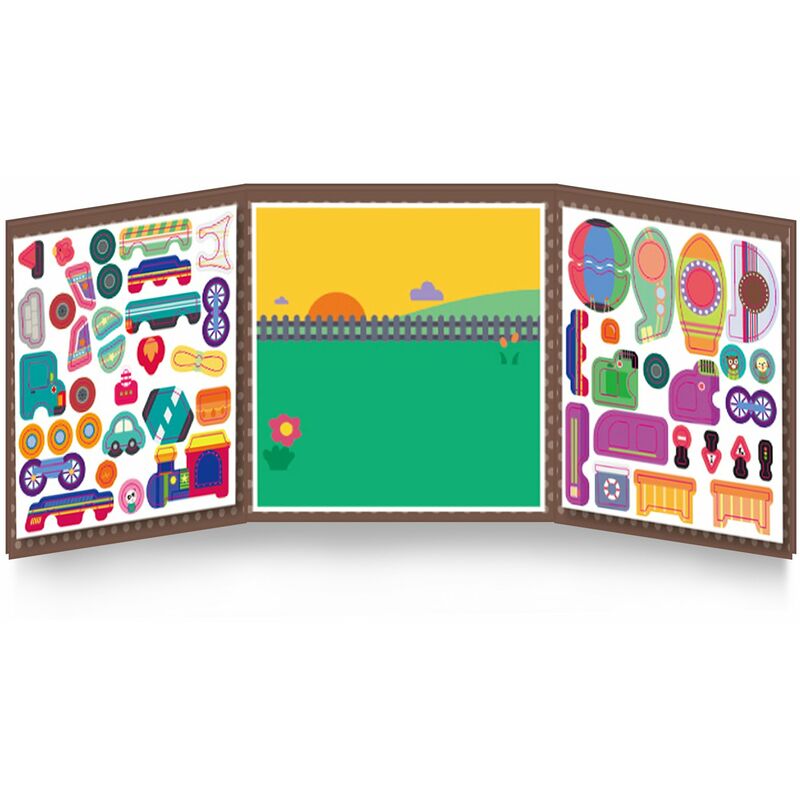 

54 piezas de rompecabezas magneticos, juego de mezcla y combinacion de animales para creatividad y habilidades motoras, juguetes educativos,