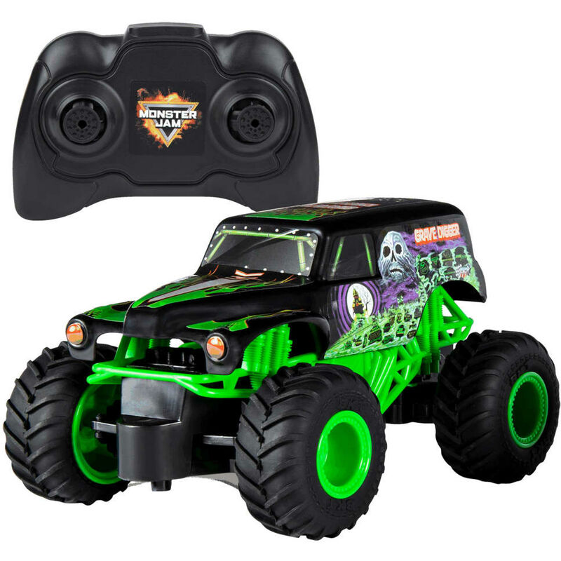 

Camioneta teledirigida Grave Digger con RC 1:24 - Verde - Monster Jam