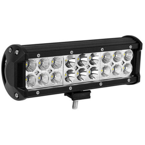 Универсален 54W Лед LED Халоген Фар Работна Лампа 12V - 24V с Комбинирана Светлина за автомобил офроуд бус ван камион