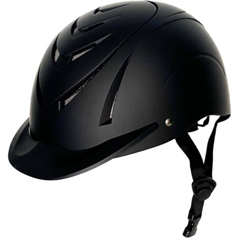 55-59 cm: Casco da equitazione ventilato forato con rotella regolabile