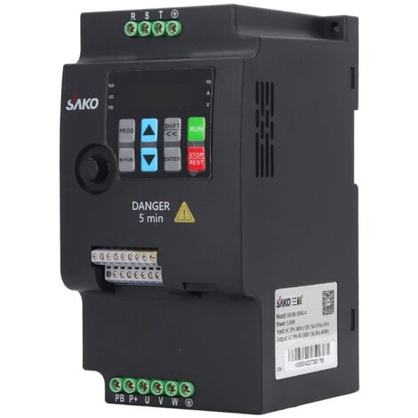 5,5 kW VFD-Frequenzumrichter, dreiphasiger Frequenzumrichter, AC 380 V bis AC 0-380 V, Motorsteuerungswechselrichter